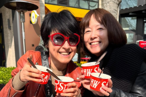 「ジュンコだらけの春休み!?」岸谷香、NYで満喫する“ビールとスイーツと親友時間”が楽しそうすぎる！