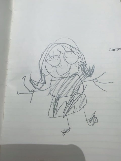 ALEXANDER(アレク)家にアート旋風！美人ちゃんが描いた“最強にかわいい自画像”が爆誕