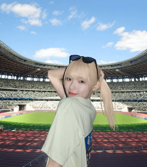 天使か」金髪超人気スポーツモデル・志村美希 ”東京レガシーハーフ