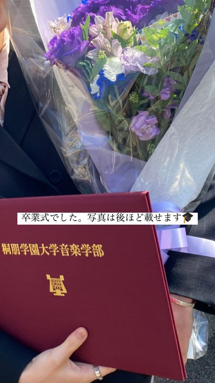 キムタクの娘・Cocomiが卒業を報告👀🌸  モデルとフルート奏者を両立した大学生活🎓