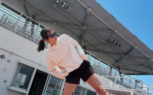 陸上女子・秦澄美鈴が春ウエアを初おろし！可愛さ満開の1枚に注目