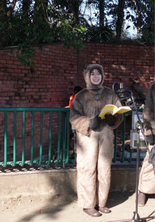 「保護したい」芳根京子の着ぐるみショットが可愛すぎる