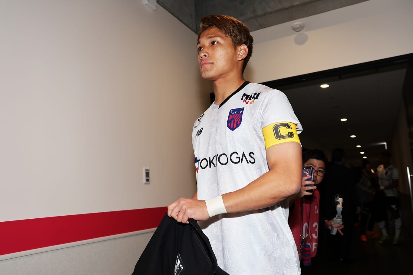 松木玖生がキャプテンとして開幕戦を迎える⚽️🌸