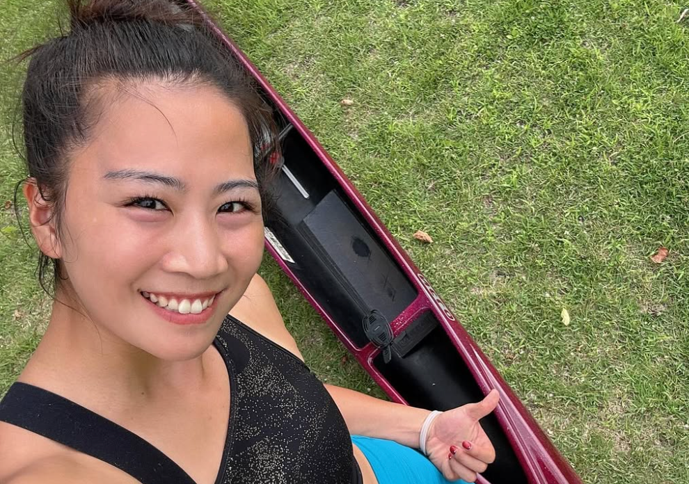 派手可愛い！菅原 彩花、オーダーカヌーで2028五輪へ“ギャル仕様”デビュー