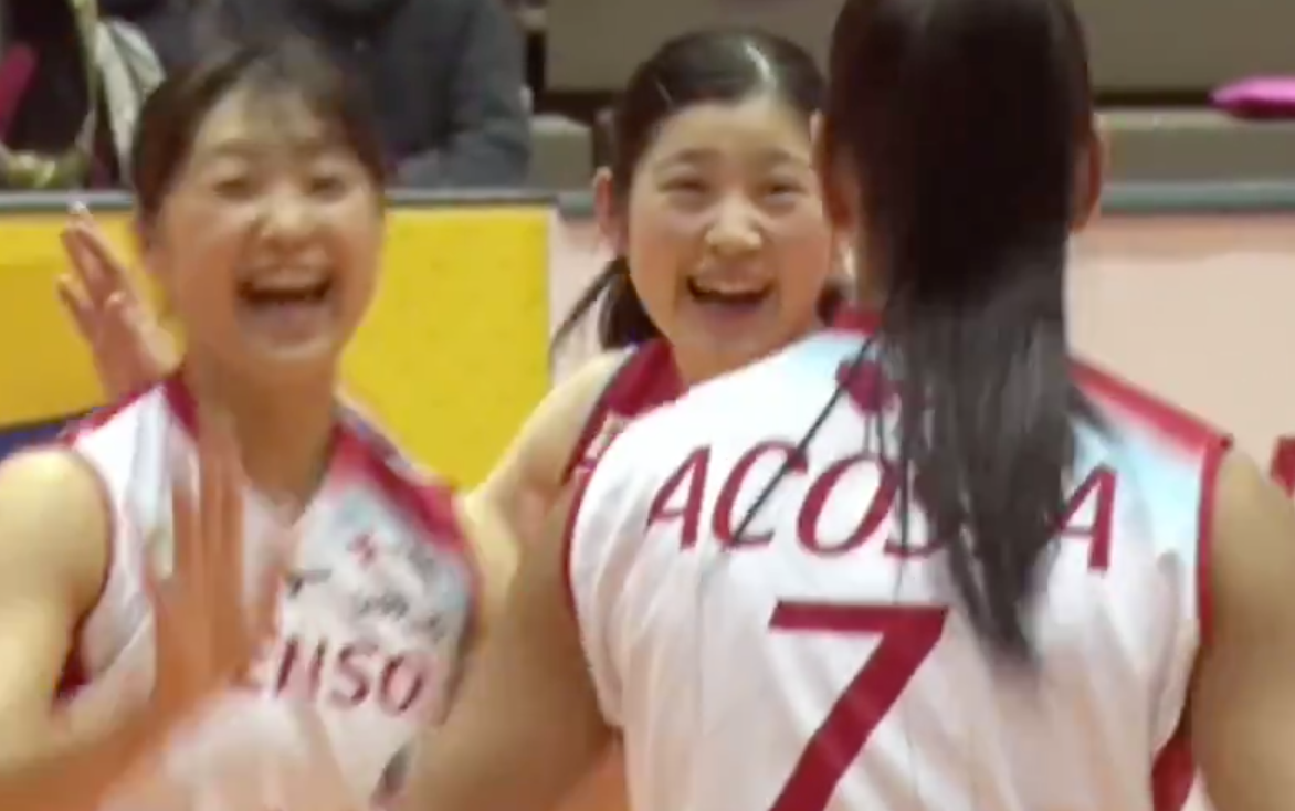 Ｖリーグ女子　ヴィクトリーナ姫路 vs. デンソーエアリービーズ 2022/1/16【ハイライト】