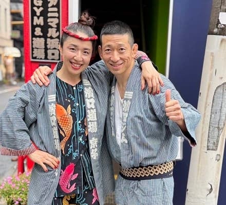 浜口京子が初夏の風物詩”三社祭”に参加！姉弟での素敵2ショットに反響