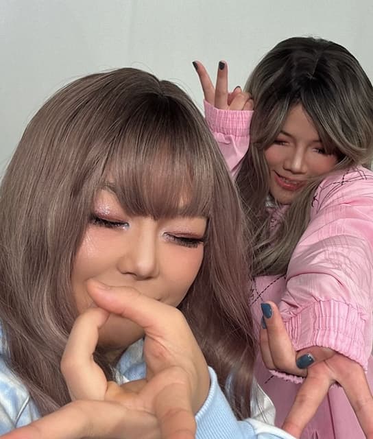 パリ五輪金メダリストレスリング・鏡優翔　藤波朱理とギャルに変装！