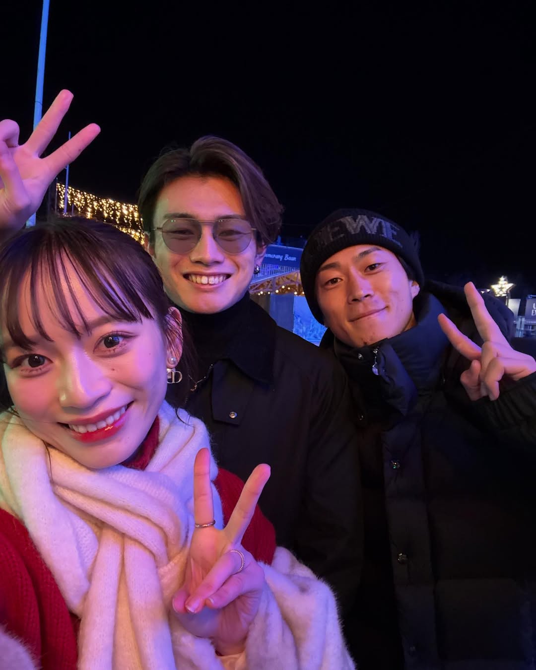 毎熊晟矢があのサッカー日本代表ファミリーと“激アツ”3ショット公開「ビジュ最高」「コラボやばい」