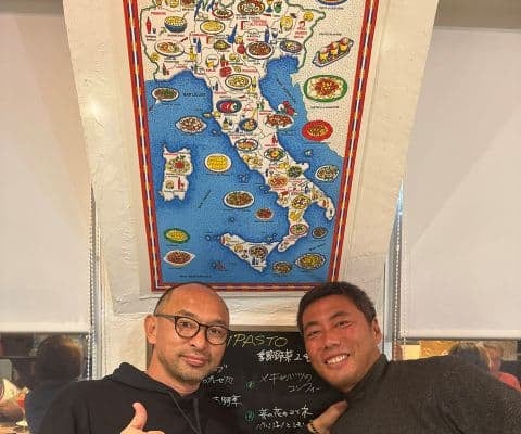 上原浩治、山田卓也との食事ショットを公開 「アメリカでも日本でも」と交流の深さを明かす