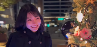米倉みゆ、クリスマスムード全開！イルミネーション撮影会の一枚が話題に