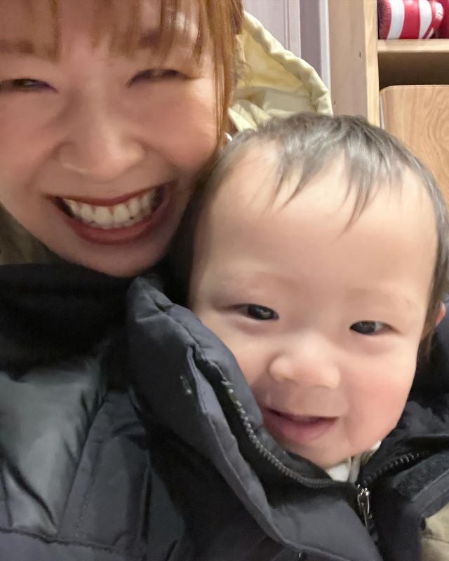 木村沙織が息子の２ショットを公開！可愛すぎる笑顔にファン悶絶💛