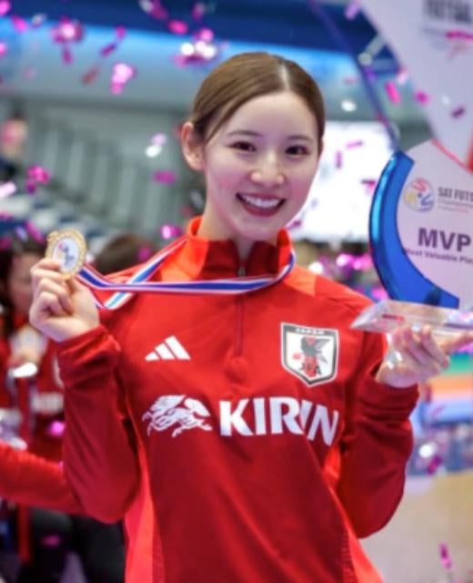 フットサル・松本直美、SATフットサル選手権でMVP受賞！「皆さんのおかげです」