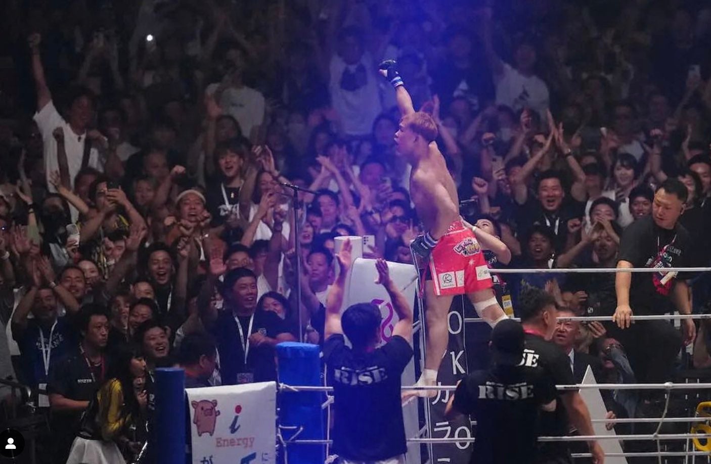 YA-MANがKO勝利を報告！