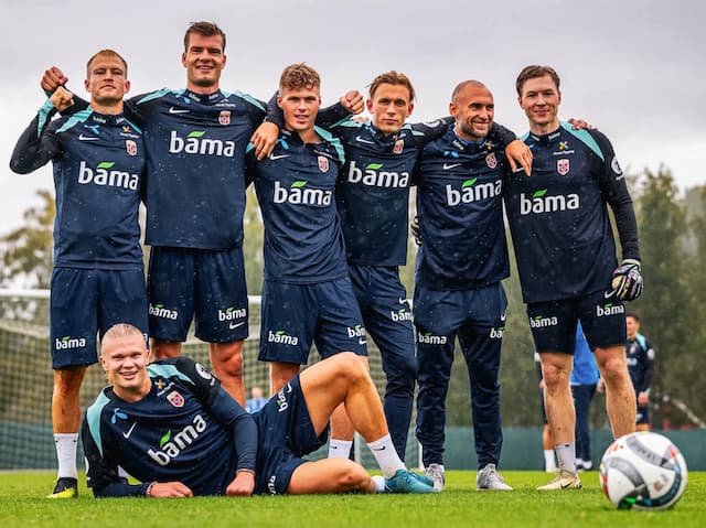 ハーランド ノルウェー代表でのトレーニング公開！