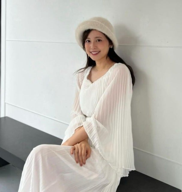 まるで天使のよう！久慈暁子のまっしろコーデにファン歓喜！