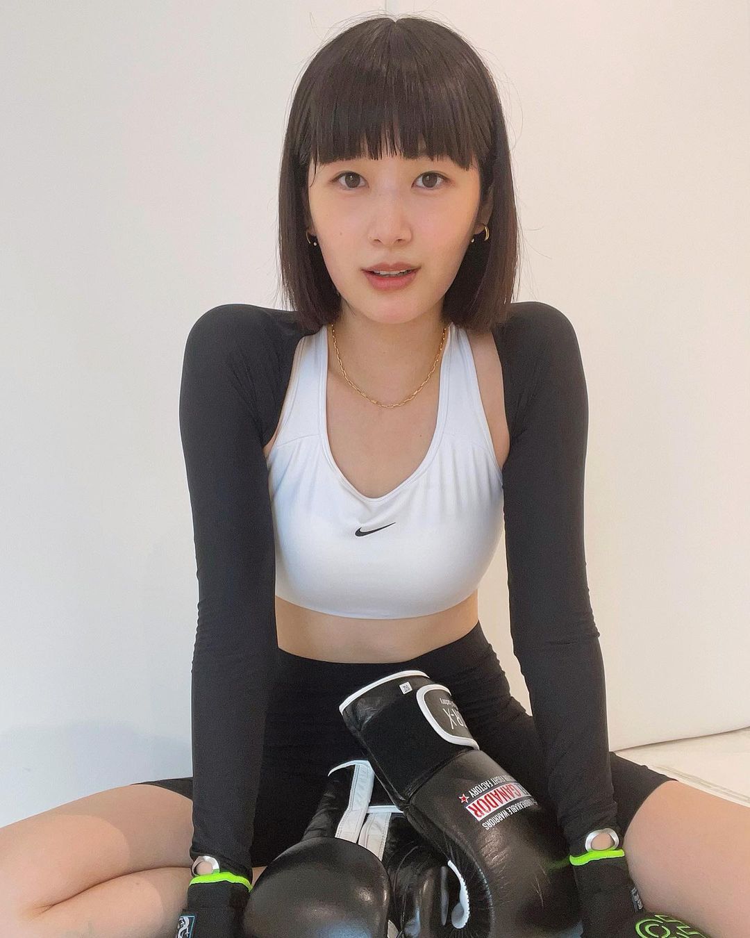 「だだっ子パンチみたいで可愛い🥺💗」新井貴子さんがキックボクシングを体験🥊