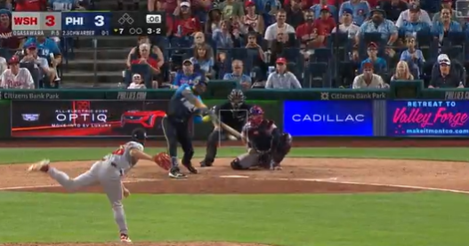 ナショナルズ小笠原慎之介、 強打者を三振に斬るもホームラン被弾