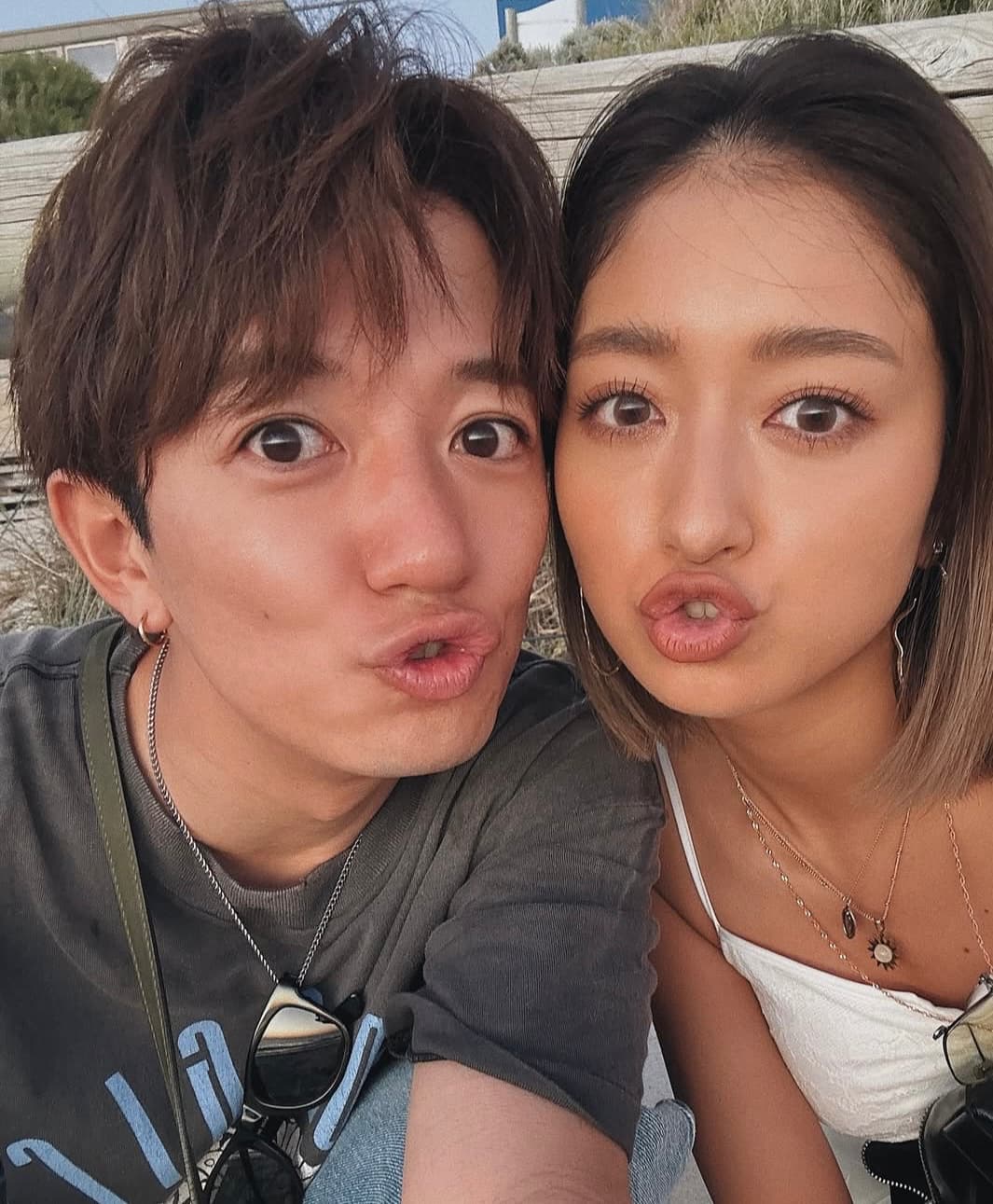 「何枚目が似てる？笑」みちょぱ(池田美優)＆大倉士門夫婦、