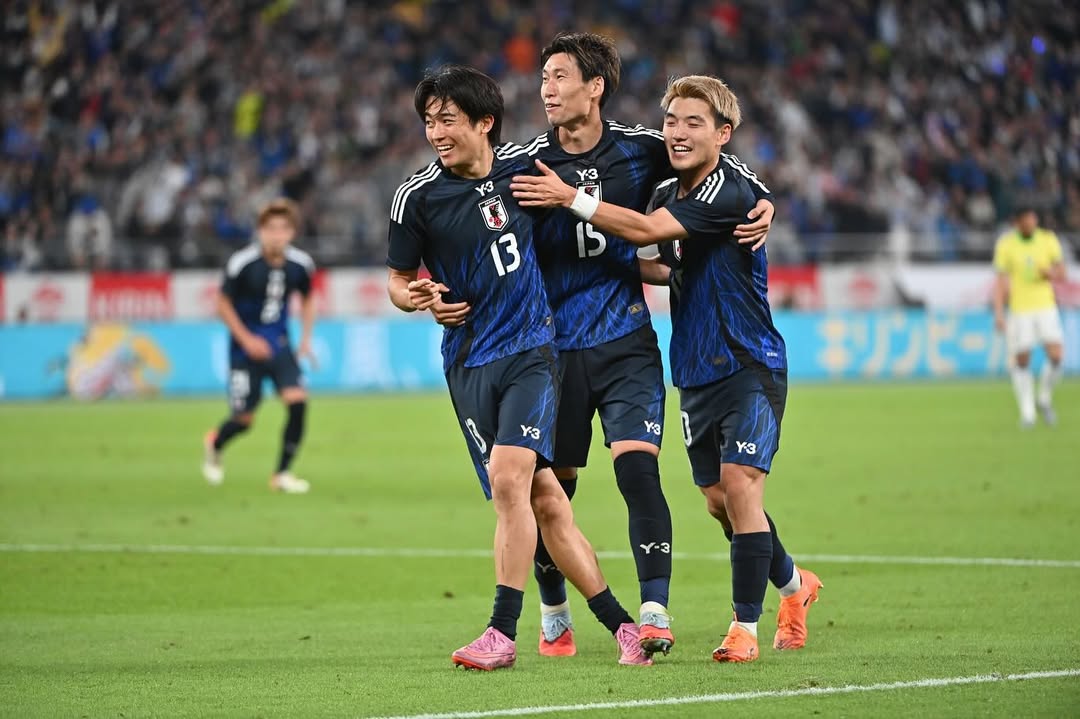 ブラジル戦で同点弾！サッカー日本代表・中村敬斗が感謝を綴る「純也君クロスあざす！！」