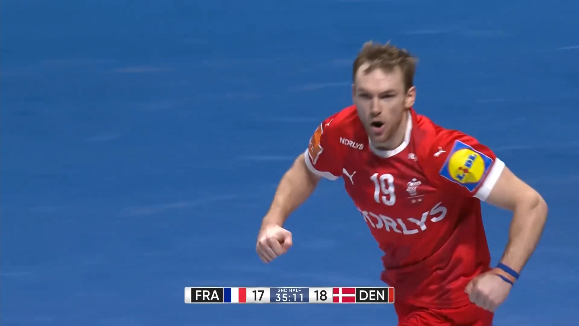 【ハンドボール】第28回男子世界選手権1/30決勝 デンマーク vs. フランス