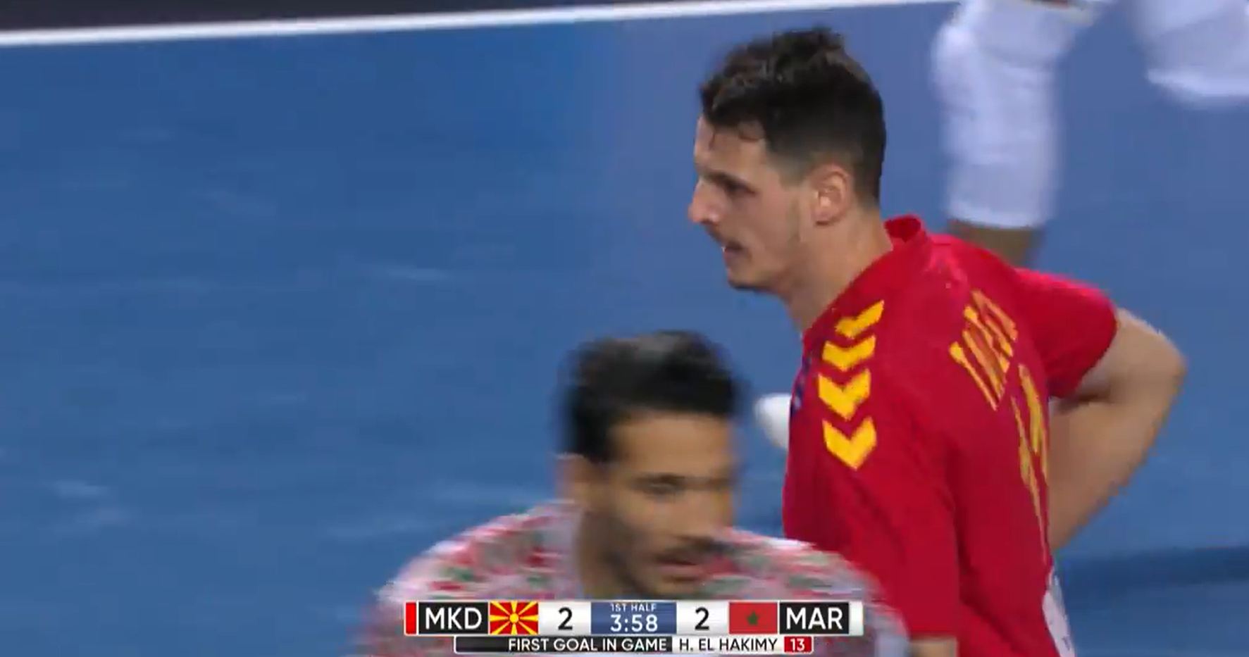 【ハンドボール】第28回男子世界選手権1/24プレジデントカップ 北マケドニア vs. モロッコ