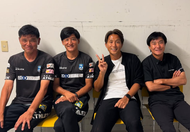 サッカー 福西崇史が沼津で再会ショット！ジュビロ黄金時代の“名コンビ”が集結したイベントとは？