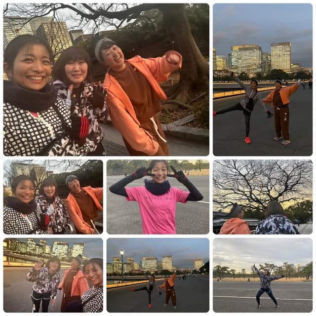 たんぽぽ・川村エミコ、三倉茉奈らと2025初ランで気持ちも身体もリフレッシュ！楽しそうな3Sが話題に！