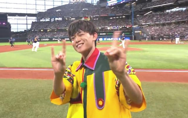 「楽しかった！！！」松丸亮吾がエスコンフィールドできつねダンスを披露！