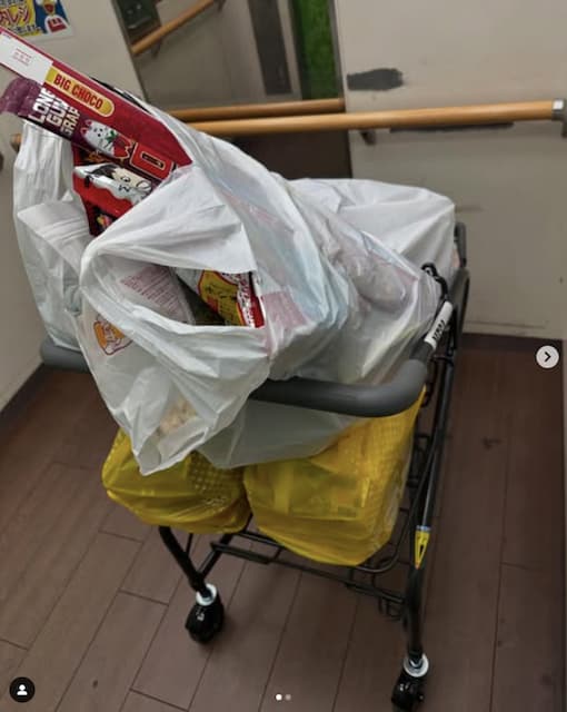 丸山桂里奈がドン・キホーテでお菓子を大人買い！