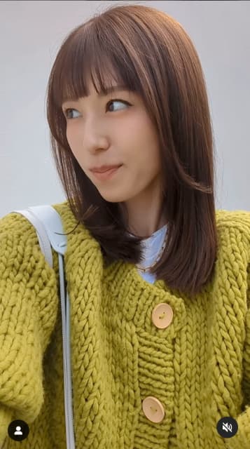 髪を切った若槻千夏、清楚だと大好評