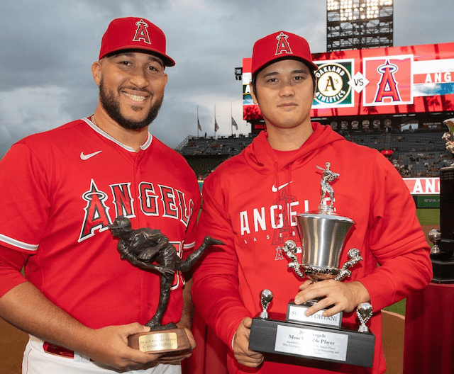 大谷翔平がエンゼルスのチームMVPを受賞🔥