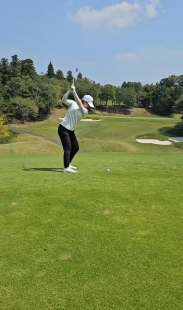 「あとは感覚と合わせられれば完璧」女子ゴルフ・森田理香子、