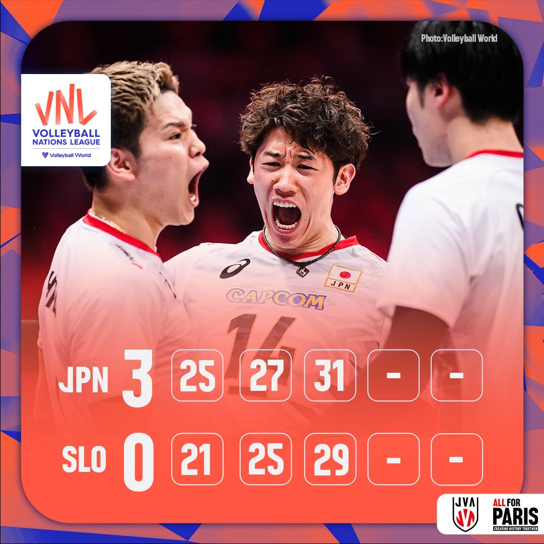 バレー男子日本代表が激戦制し、決勝進出！金メダル懸けフランスと対戦へ