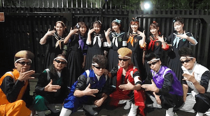 アイドルグループFRUITS ZIPPERが 学ラン、リーゼントの不良姿でライブ！？