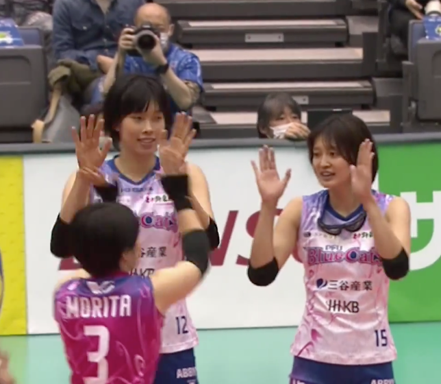 Ｖリーグ女子　PFUブルーキャッツ vs. KUROBEアクアフェアリーズ 2022/3/27【ハイライト】