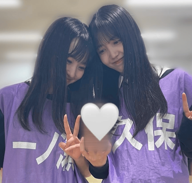 まるで姉妹！？ 久保史緒里が後輩とツーショットを公開