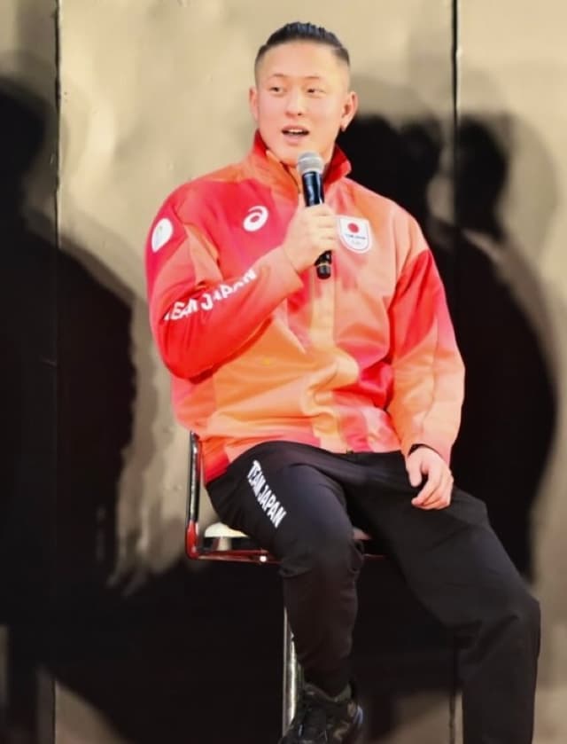 競泳・谷口卓が初のトークショー「すごく楽しかったです」