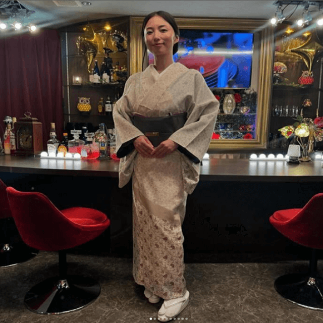 良き9月を！MEGUMIが着物美人に扮してフォロワーを元気づける