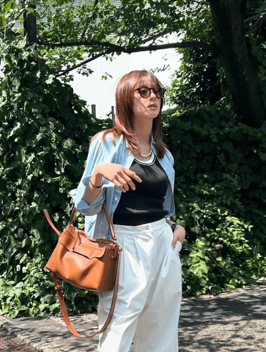 朝比奈彩、夏の爽やかコーデ「very beautiful」