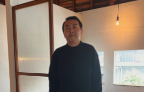 アンガールズ田中、リノベ雑誌の撮影で古民家カフェへ！