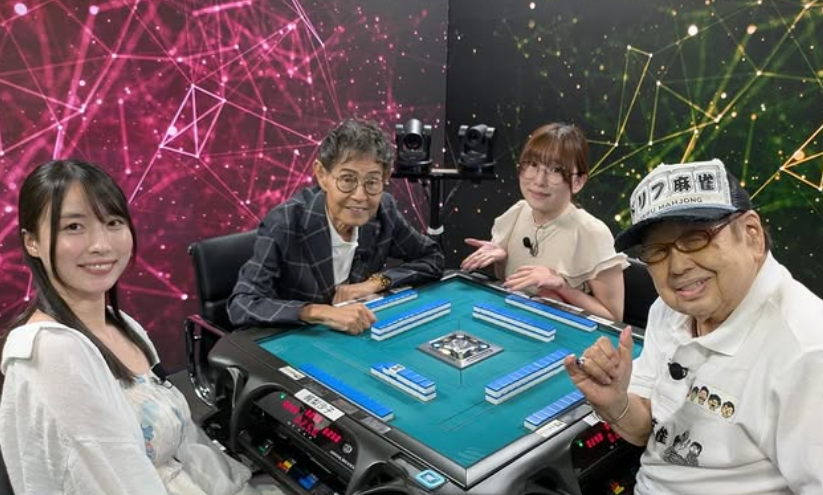 高木ブー、『ドリフ麻雀』に佐伯菜子・梶梨沙子を迎え豪華ゲスト卓を公開