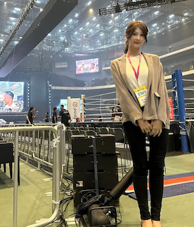 「正直、喪失感もあります」元NMBの人気アナウンサー RIZIN生観戦で‘‘本音’’告白