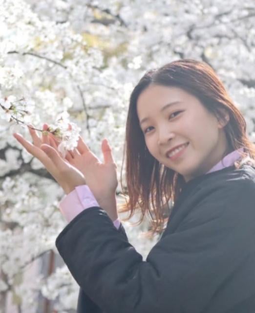 女子バレー・SAGA久光スプリングス 中島咲愛、さくらまつり満喫＆今週末はSAGAアリーナでホームゲーム！