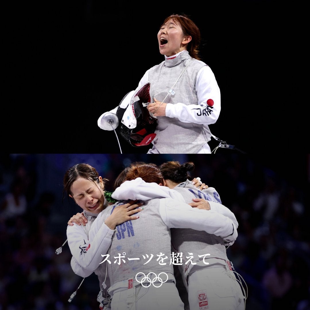 「チームの団結力が伝わってくる」女子フルーレ団体が、ファンシング女子初メダルを獲得