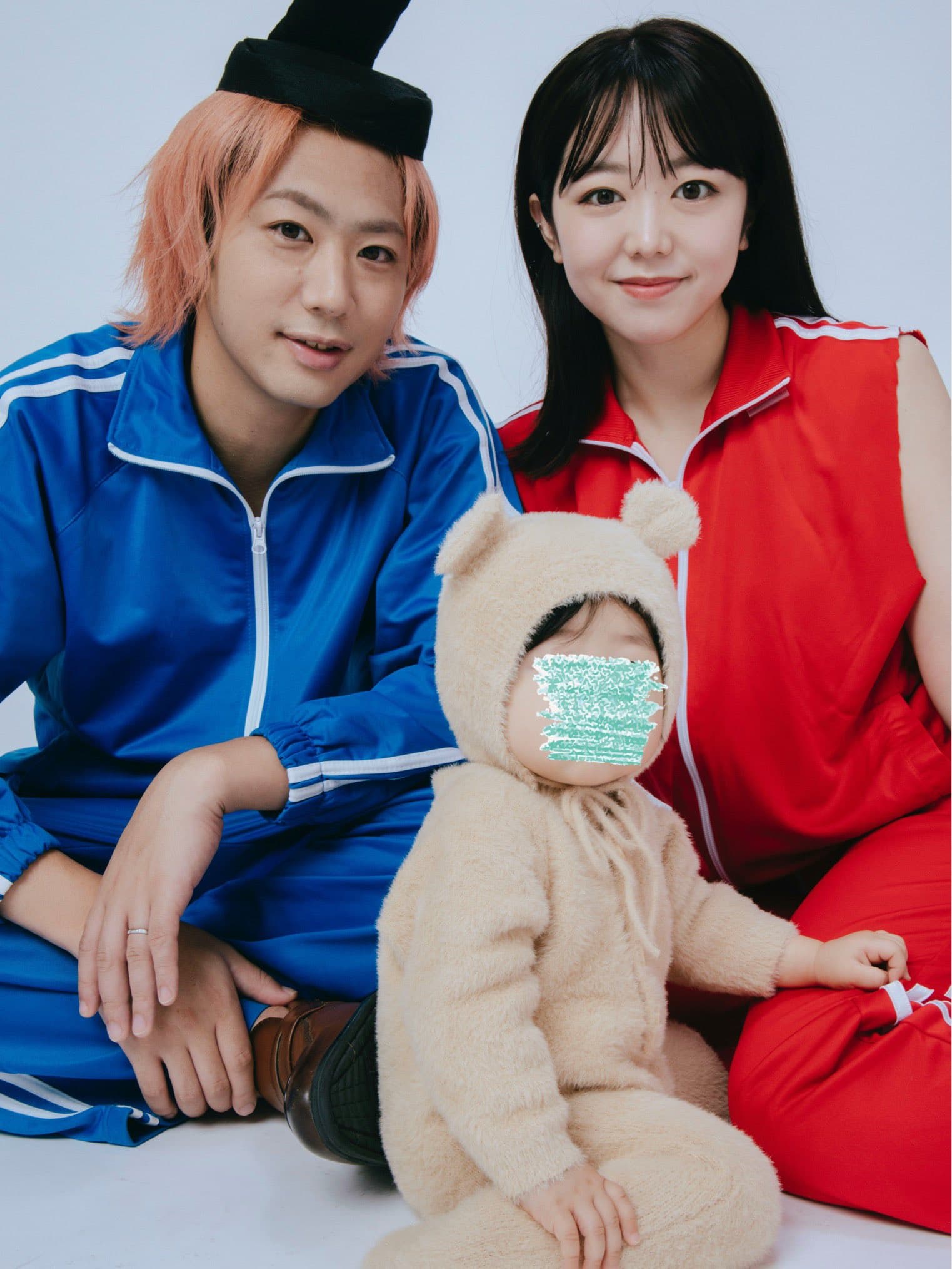 THE 青ジャージ / THE 青ジャージ 峯岸みなみ＆てつや、3周年記念はまさかのジャージ姿!? 元ネタはあの