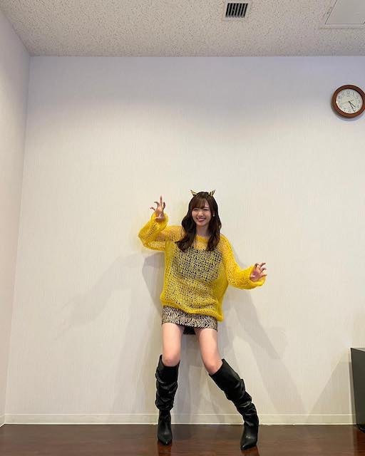 ラムちゃん風衣装⚡️ 鈴木愛理の最新ショットに「かわい過ぎま〜す🤦‍♀️💗」