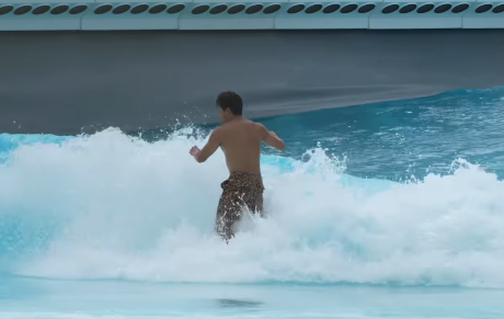 田嶋鉄兵、韓国ウェーブパークで最新“神レッスン”実施！新兵器の効果がスゴすぎた！？