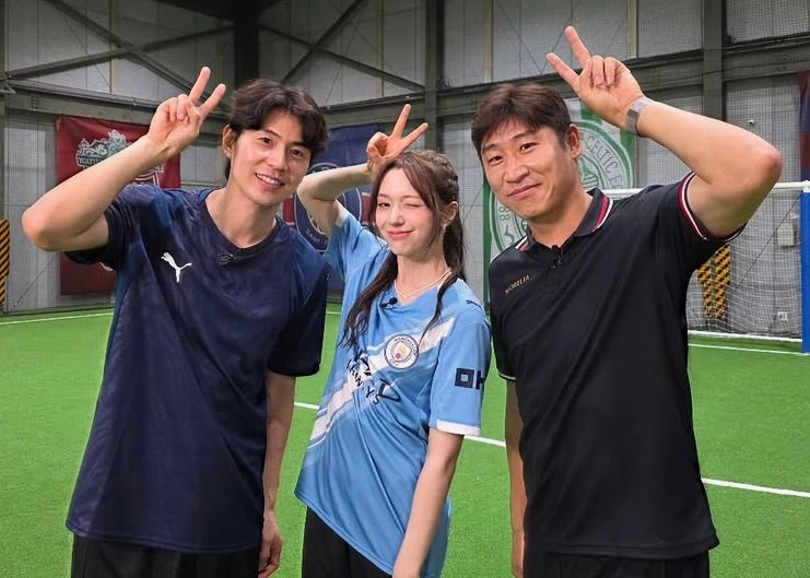 FIFTY FIFTY・シャネルが右足一閃！“流経出身”イケメンGK！？から豪快ゴール