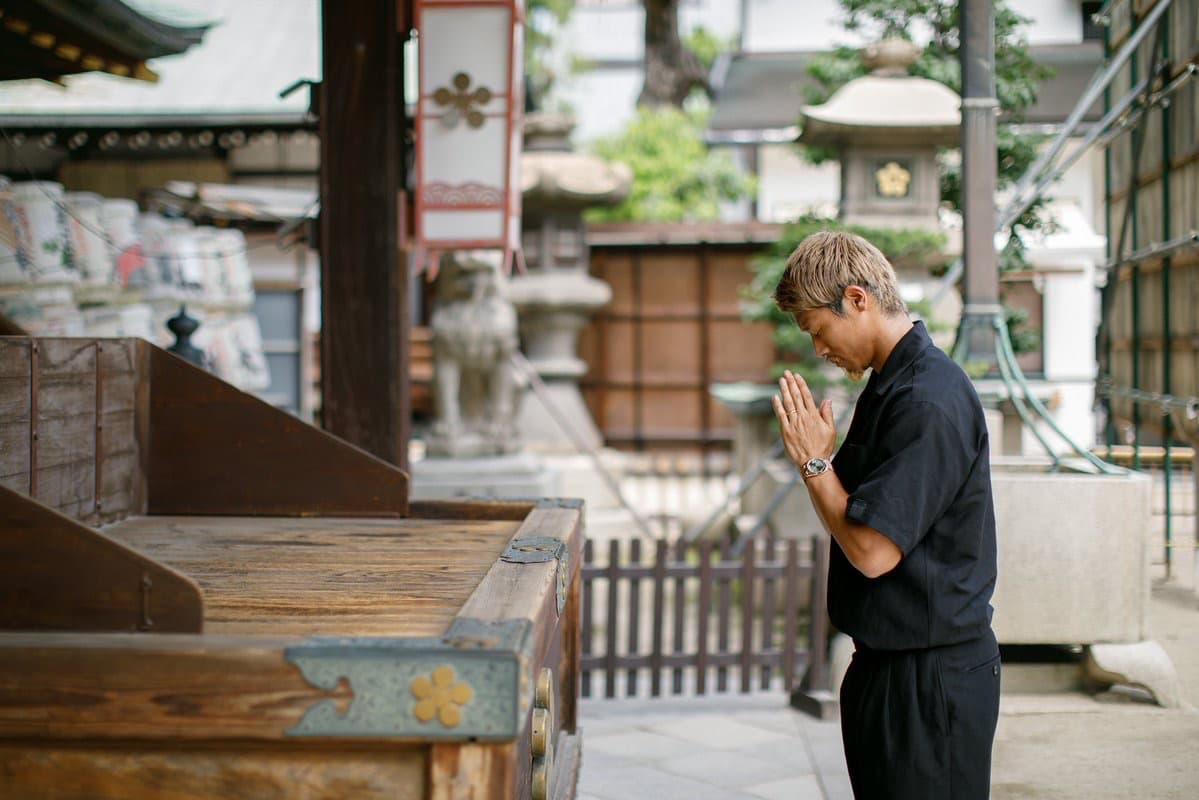 “自分を超え続ける”　守田英正が神社で誓った一年後の舞台