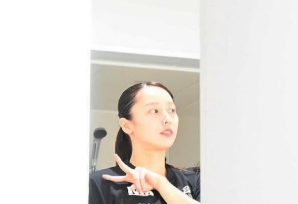 飯塚美沙希、試合ヘアは“かのさん”担当！可愛く仕上げてくれます